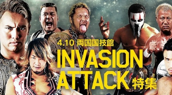   NJPW Invasion Attack 2016 4/10/16 10th April 2016 Watch Online Live|Replay HD Full Show 