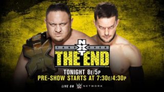 WWE NxT TakeOver – The End 6/8/16