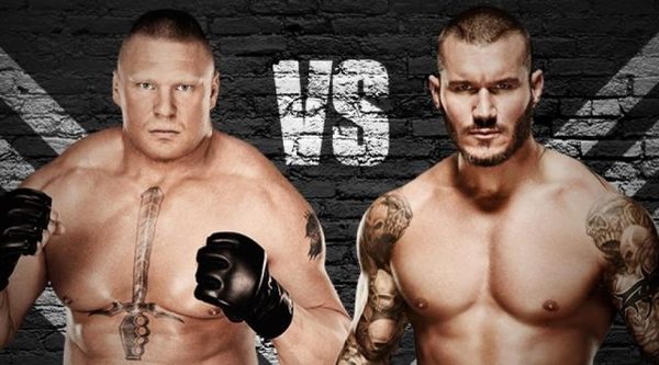 Brock Lesnar Vs Randy Orton Rematch 2016 - WWE Chicago Live