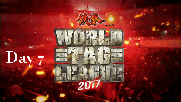 Watch Day 7 NJPW World Tag League 2017 Online Full Show Free