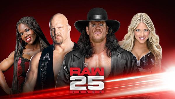 Watch WWE Raw 1/22/18 25th Anniversary 22nd January 2018 FUll Show Free