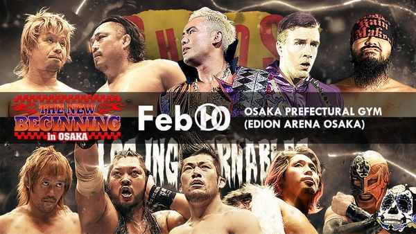 Watch Day 1 - NJPW THE NEW BEGINNING in OSAKA 2018 Online Full Show Free