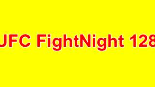 UFC FightNight 128 Barboza Vs Lee 4/21/2018