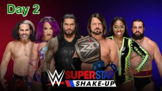 WWE SmackDown  4/17/18 – SuperStar Shake-UP Day 2