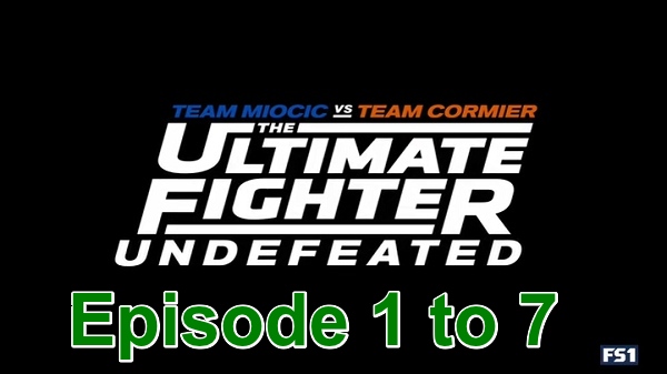Watch The Ultimate Fighter Undefeated S27E01 to E07 Online Full Show Free