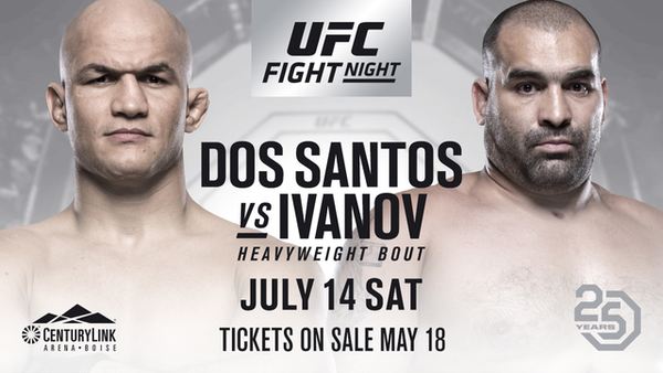 Watch UFC Fight Night 133 Dos Santos Vs Ivanov 7/14/2018 Online 14th July 2018 Full Show Free