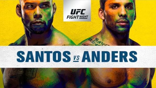 Watch UFC FightNight 137 Santos Vs Anders 9/22/2018 Online 22nd September 2018 Full Show Free