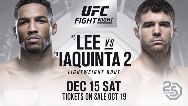 Watch UFC on Fox 31 Lee vs. Iaquinta 2 12/15/2018 Online 15th December 2018 Full Show Free