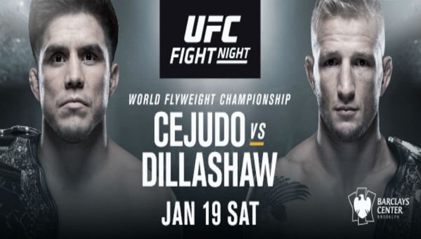 Watch U@C Fight Night 143 Cejudo vs Dillashaw 1/19/2019 Online 19th January 2019 Full Show Free