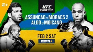 UFC Fightnight 144 Assuncao vs Moraes