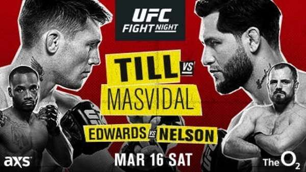 Watch UFC Fight Night 147 Till Vs Masvidal 3/16/19 Online 16th March 2019 Full Show Free