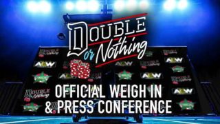 Weigh In – AEW Double Or Nothing 2019 Weigh In Press Conference 5/24/19