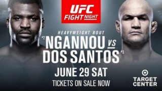UFC On ESPN 3 Ngannou Vs Dos Santos 6/29/19