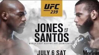 UFC 239 Jones Vs Santos 7/6/19