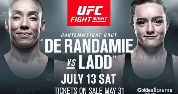 Watch UFC Fight Night 155 De Randamie vs Ladd 7/13/19 Online 13th July 2019 Full Show Free