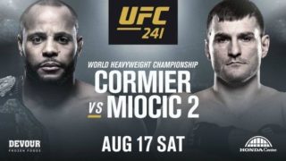 UFC 241 Cormier Vs Miocic 2 8/17/19