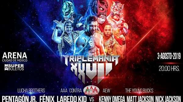 Watch AAA Triplemania XXVII 2019 8/3/19 Online Full Show Free