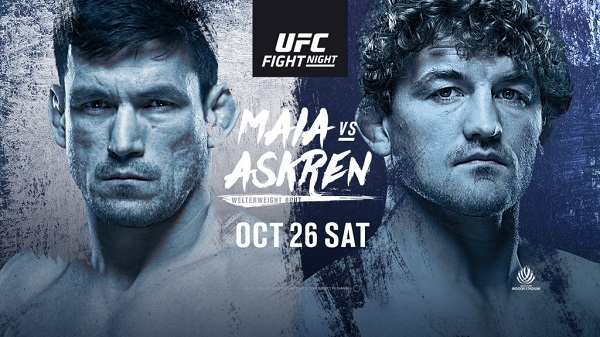 Watch UFC Fight Night Maia vs Askren 10/26/19 Online 26th October 2019 Full Show Free