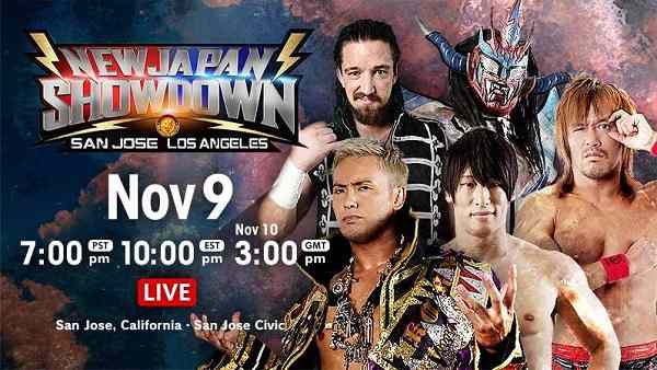 Watch NJPW New Japan Showdown 2019 11/9/19 Online Full Show Free