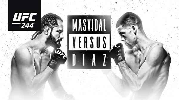 Watch UFC 244 Masvidal Vs Diaz 11/02/19 Online 2nd November 2019 Full Show Free