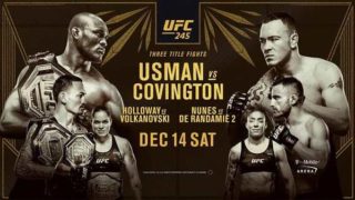 UFC 245: Usman vs. Covington 12/14/19