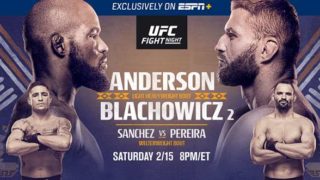 UFC FN167: Anderson vs. Błachowicz 2 2/15/20