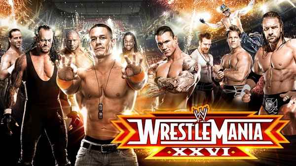 Watch WWE WrestleMania 26 2010 XXVI PPV Online Full Show Free