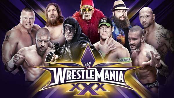 Watch WWE WrestleMania 30 2014 XXX PPV Online Full Show Free