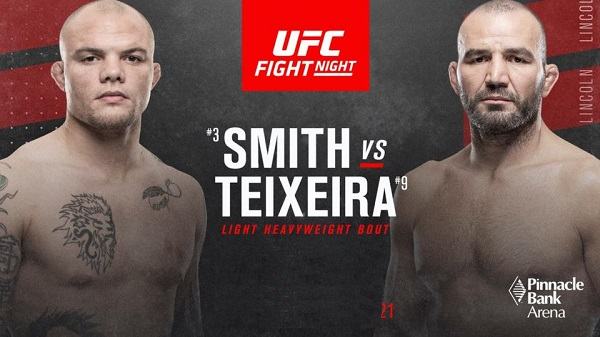 Watch UFC On ESPN+ Fight Night 175 Smith Vs Teixeira 5/13/20 Online 13th May 2020 Full Show Free