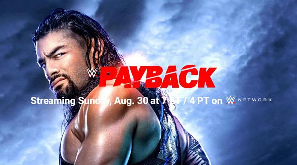WWE Payback 8/30/20