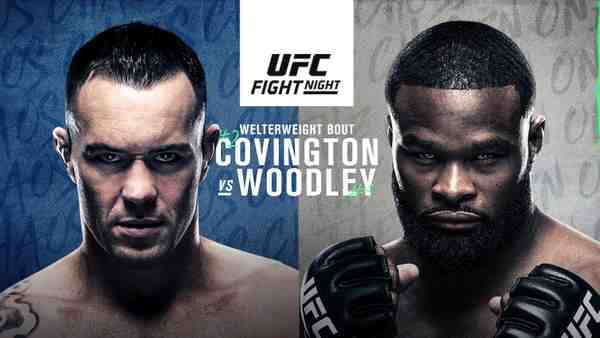 UFC Fight Night 178 : Covington vs. Woodley 9/19/20