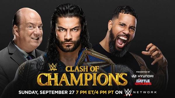 Watch WWE Clash Of Champions 2020 PPV 9/27/20 Live 27th September 2020 Full Show Free 9/27/2020