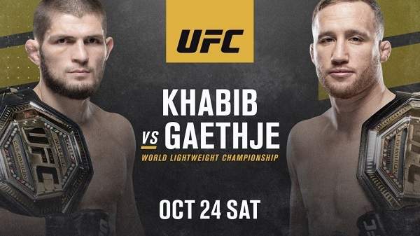 Watch UFC 254 : Khabib Vs Gaethje 10/24/20 Online 24th October 2020 Full Show Free