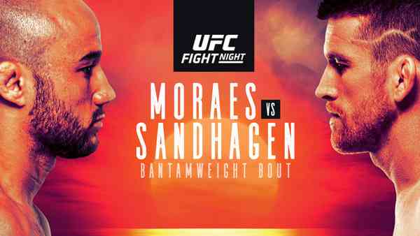 UFC FN 179 Moraes Vs Sandhagen 10/10/20
