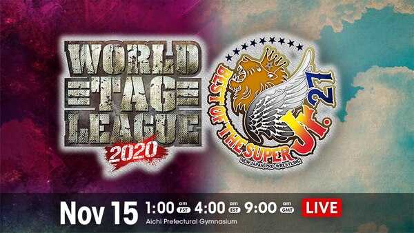 [ ENG ] 15th Nov – NJPW World Tag League Best Of Super Jr27 2020 Opening Night