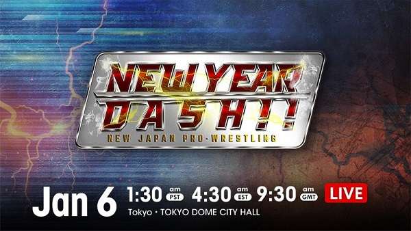 Watch NJPW New year Dash 2021 6th January 1/6/21 Online Full Show Free