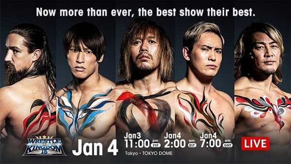 Watch NJPW WRESTLE KINGDOM 15 in Tokyo Dome Day 1 2020 4th January 1/4/20 Online Full Show Free