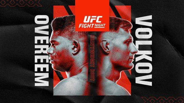 UFC Fight Night: Overeem vs. Volkov 2/6/21