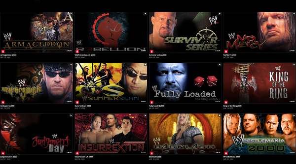 WWE PPVs 2000 Collection
