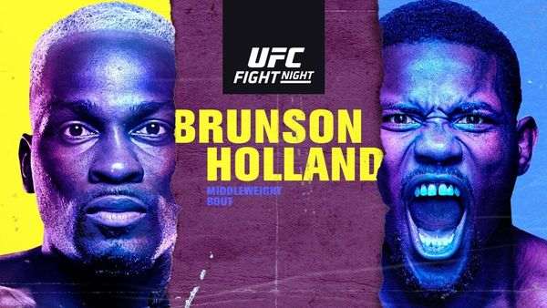 UFC Fightnight Brunson vs. Holland 3/20/21