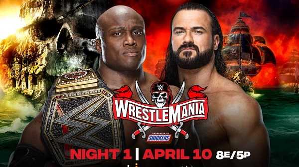 WrestleMania 37 Night 1 PPV 4/10/21