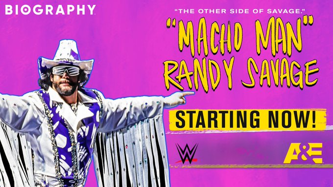 WWE Macho Man Randy Savage MAY 2ND 2021 A&E Biography