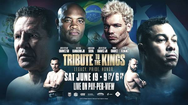 Tribute to the Kings: Chavez Jr. vs Anderson Silva 6/19/21