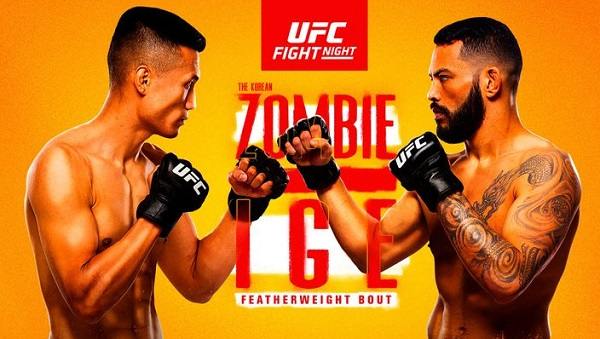 UFC Fight Night: Jung Vs. Lge 6/19/21