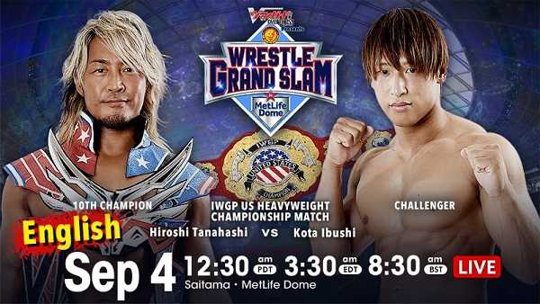 Watch NJPW WRESTLE GRAND SLAM in TOKYO DOME 2021 4th September 9/4/21 Online Full Show Free