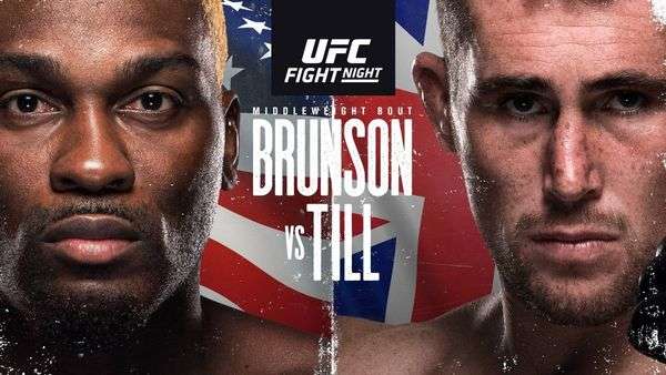 UFC Fight Night: Brunson vs. Till 9/4/21