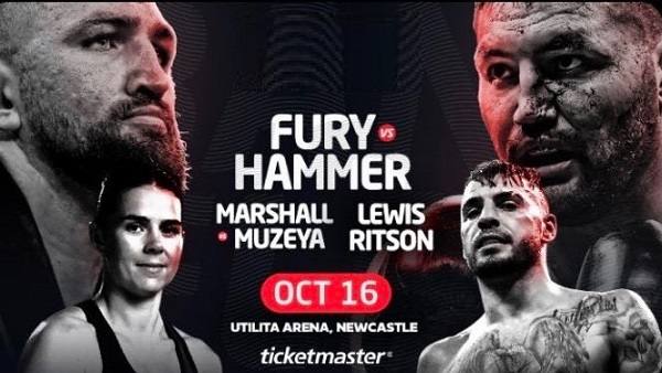 Fury Vs Hammer 10/16/21