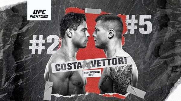 UFC FN: Costa vs. Vettori 10/23/21