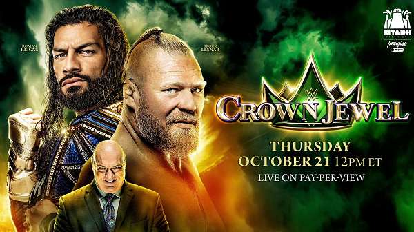 WWE Crown Jewel 2021 PPV 10/21/21