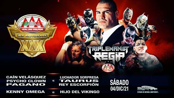 Lucha Libre AAA Worldwide TripleMania Regia 2021 12/4/21